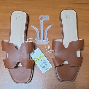 Brown Leather Sandals